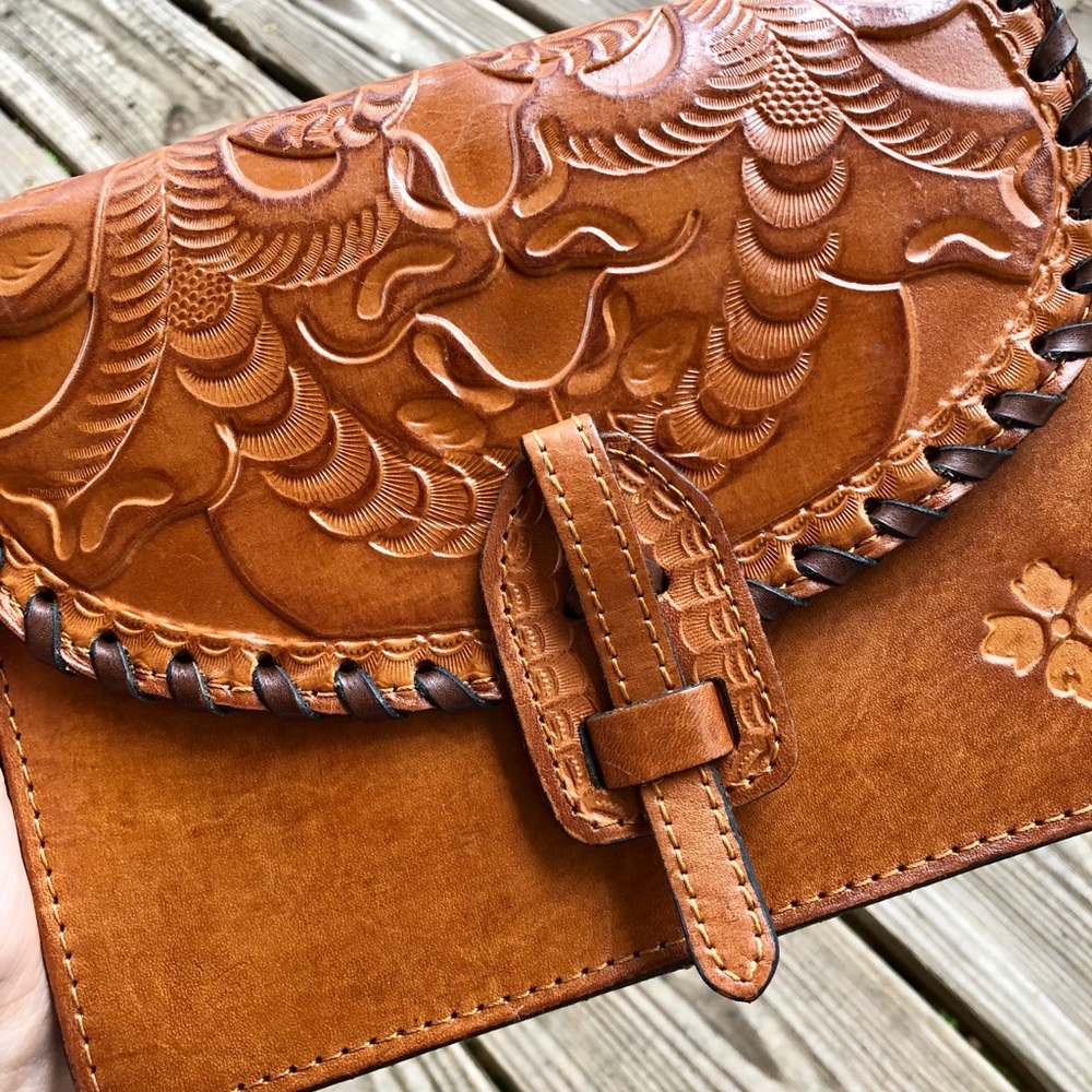 Patricia Nash Leather Crossbody Purse - Picture 3 of 8